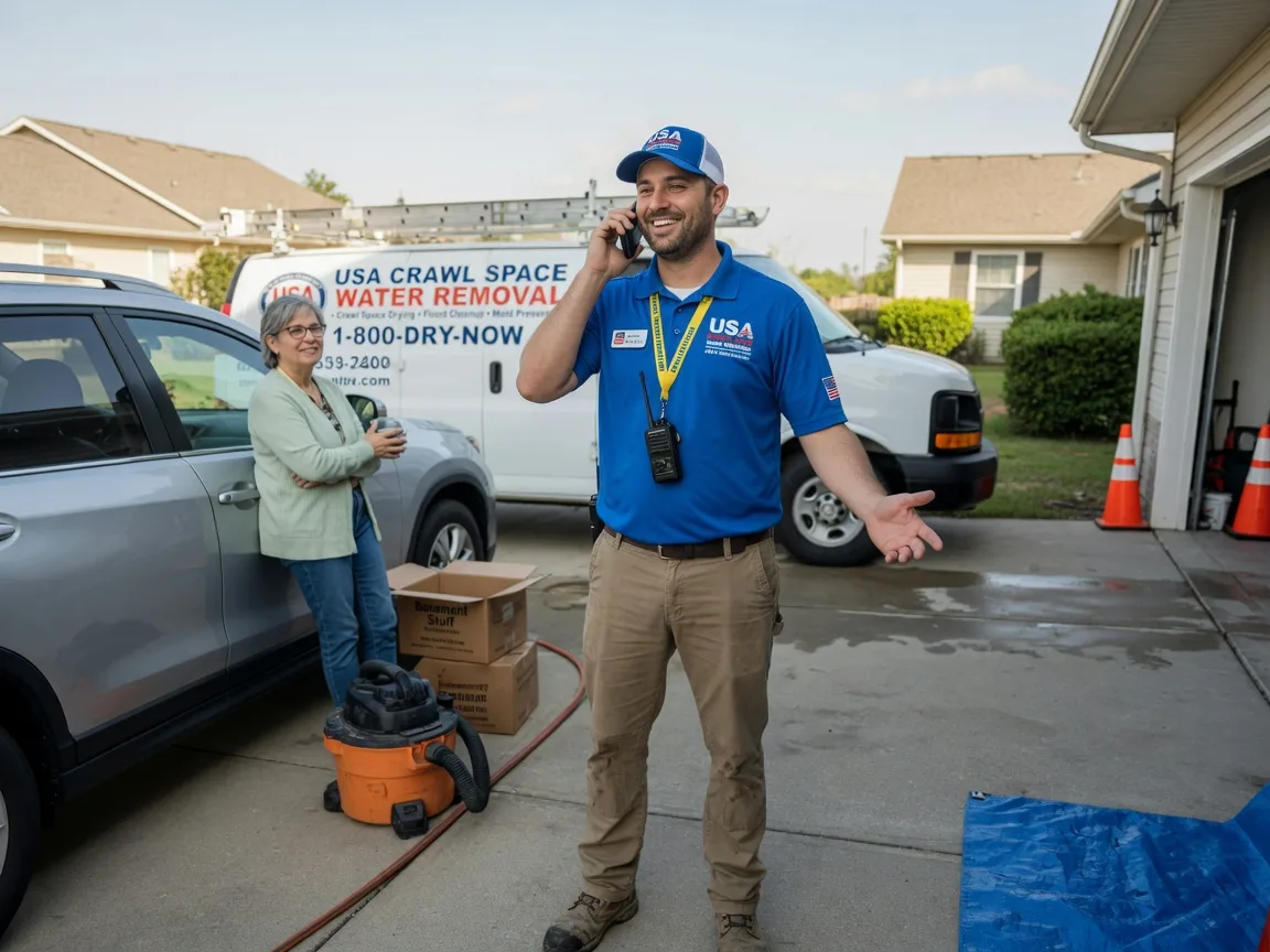 Crawl Space Water Removal Dodd City, TX FAQs